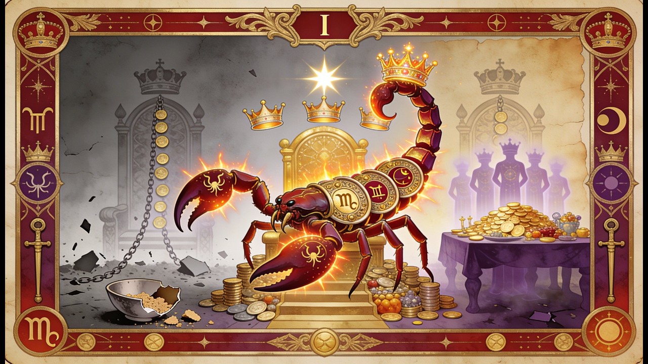 ♏ ESCORPIÃO CHEGA DE MIGALHAS — VOCÊ NASCEU PRA REINAR!