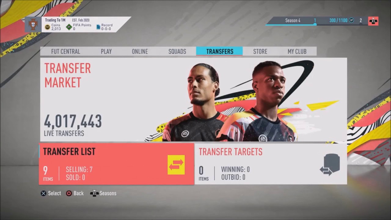 Fifa 20 Ultimate Team- Trading To 1 Million- Episode 3- Silver Trading Method