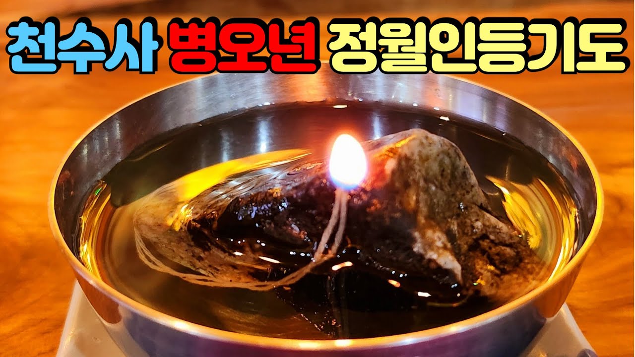 2월13일 27일차 2026 병오년 정월 전통기름인등기도 1월18입제 3월1일 회향 #불교#육바라밀#바라밀#찬불가#고요함#환희로움#인등기도#천수사#