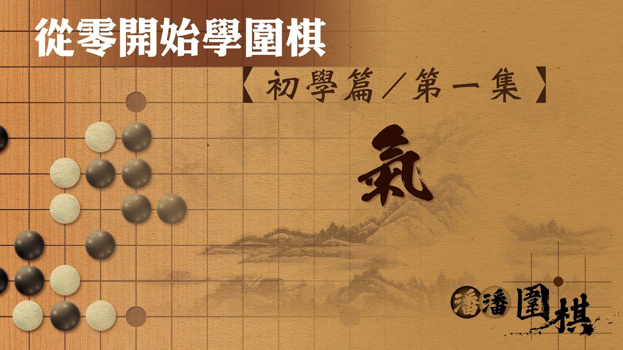 【從零開始學圍棋】 初學-1 【氣】