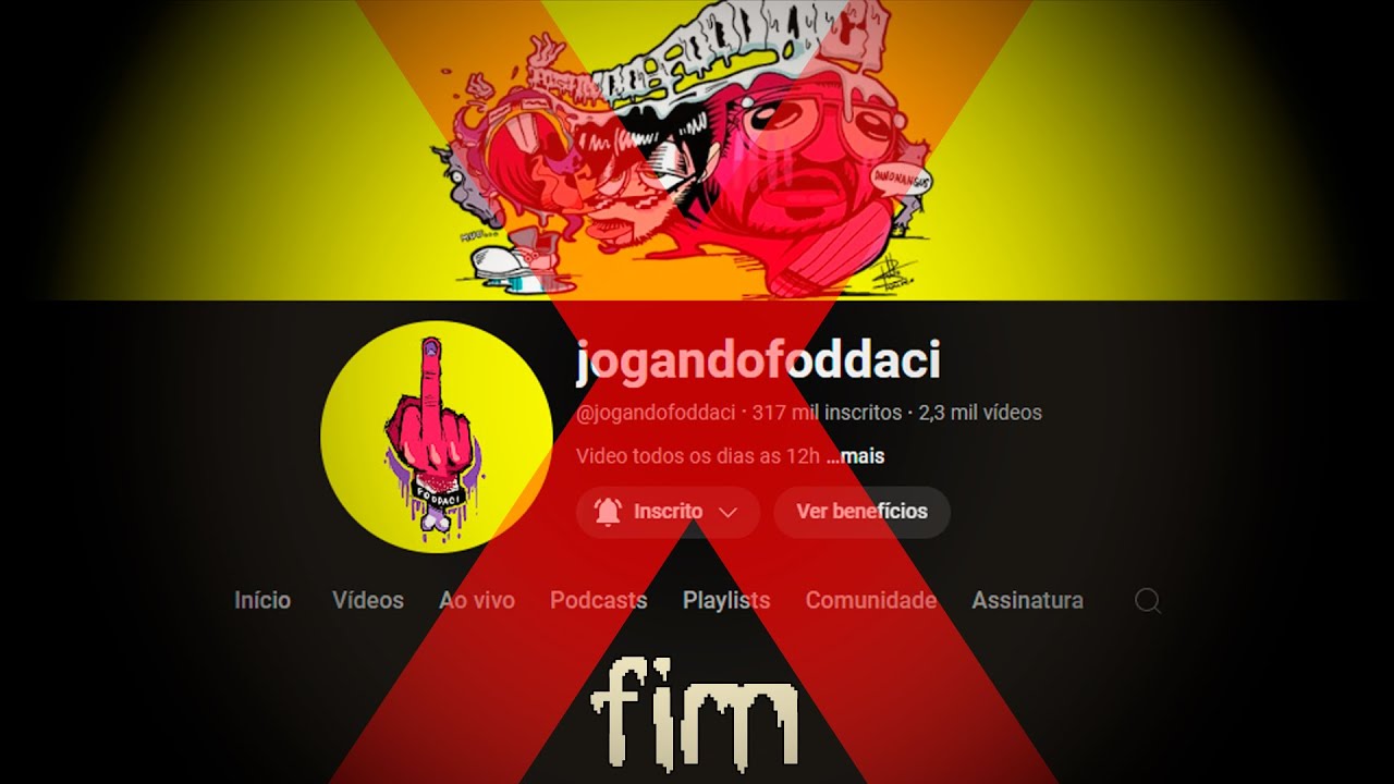 O Fim do JogandoFoddaci - Leitada Temporal (Diss pro JogandoFoddaci)