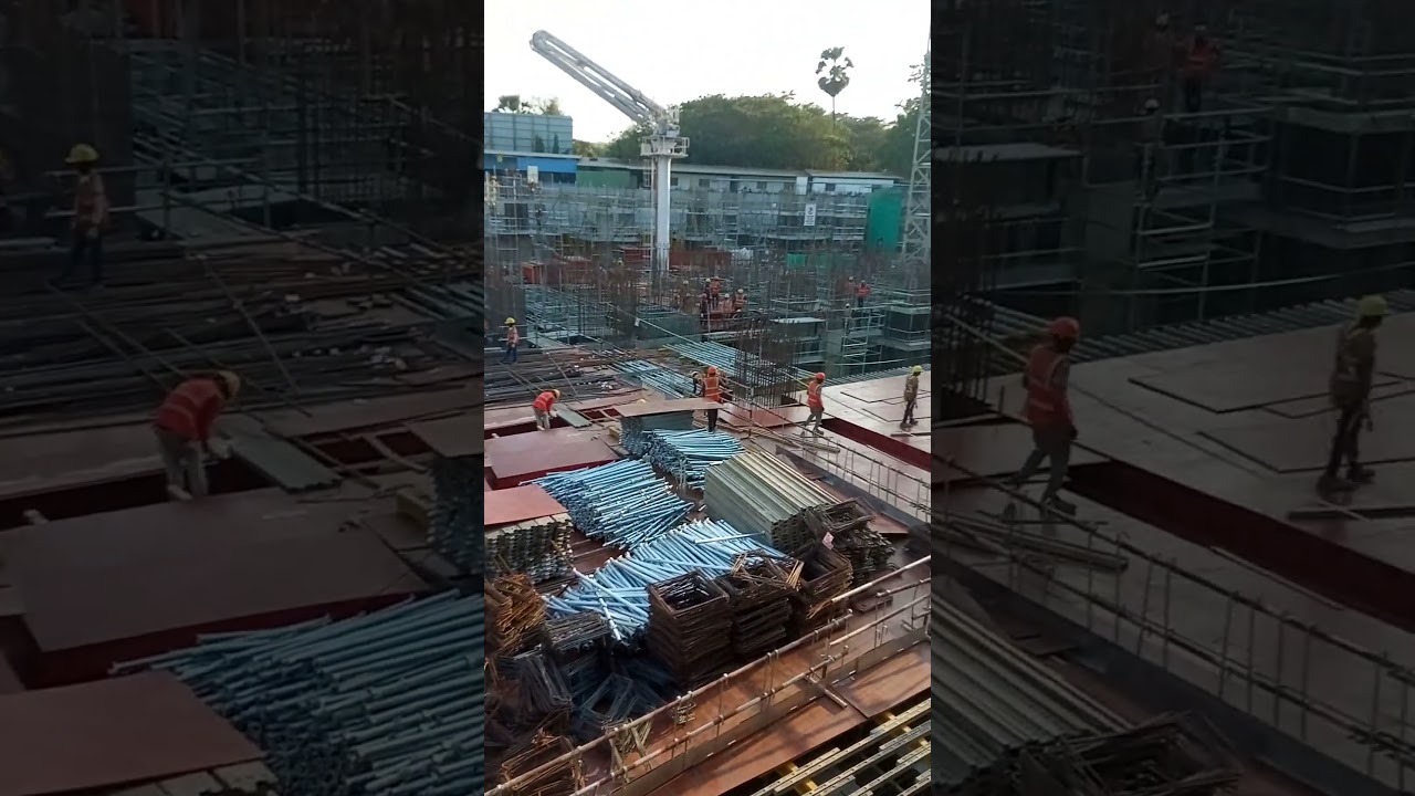 L&T construction site short video @LT_nik