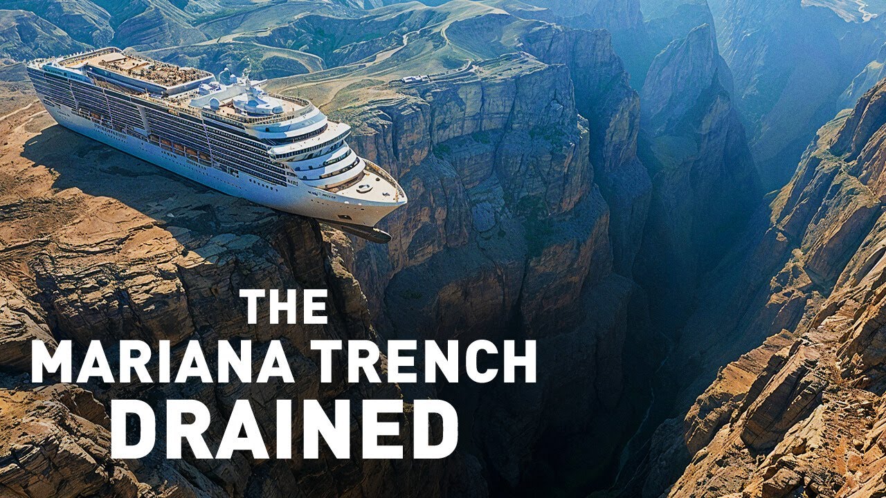 We Drained the Mariana Trench (The 36,000-Foot Drop)