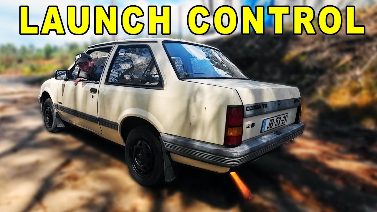 Launch control no Opel Corsa A TR com C14SE 🔥