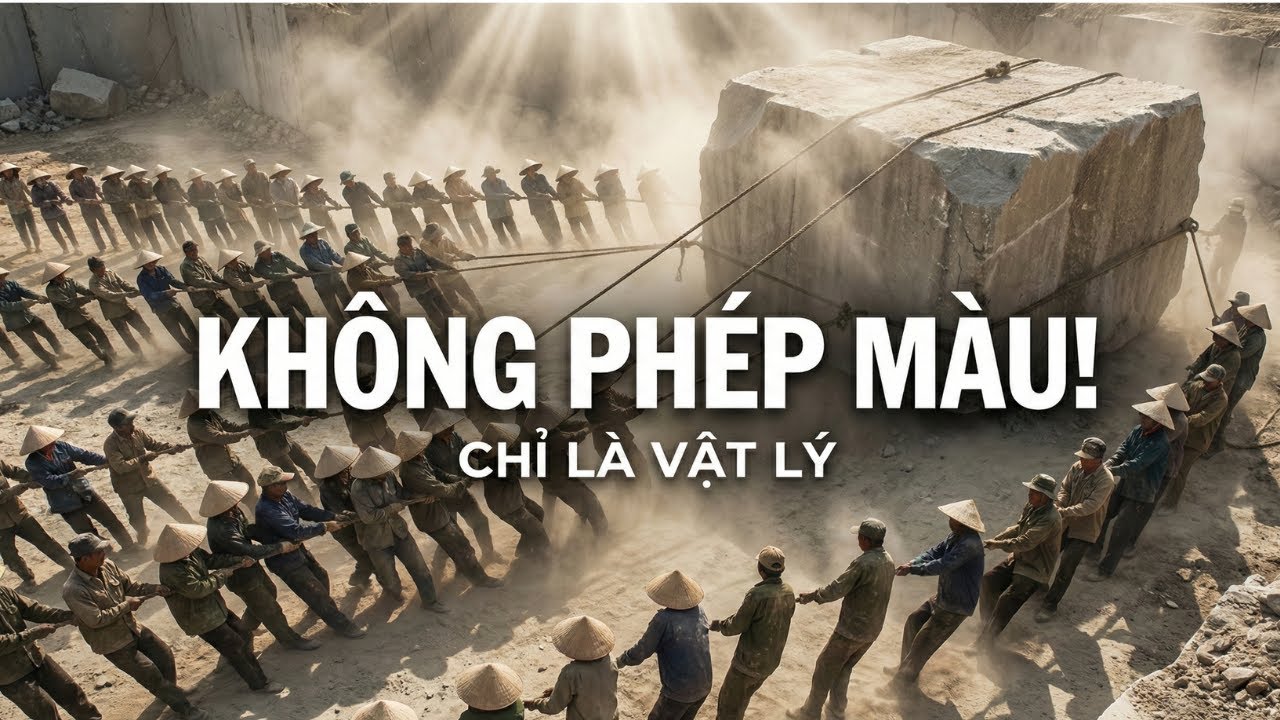 Cách Người Ai Cập Cổ Kéo Đá Nặng Hàng Chục Tấn Lên Cao