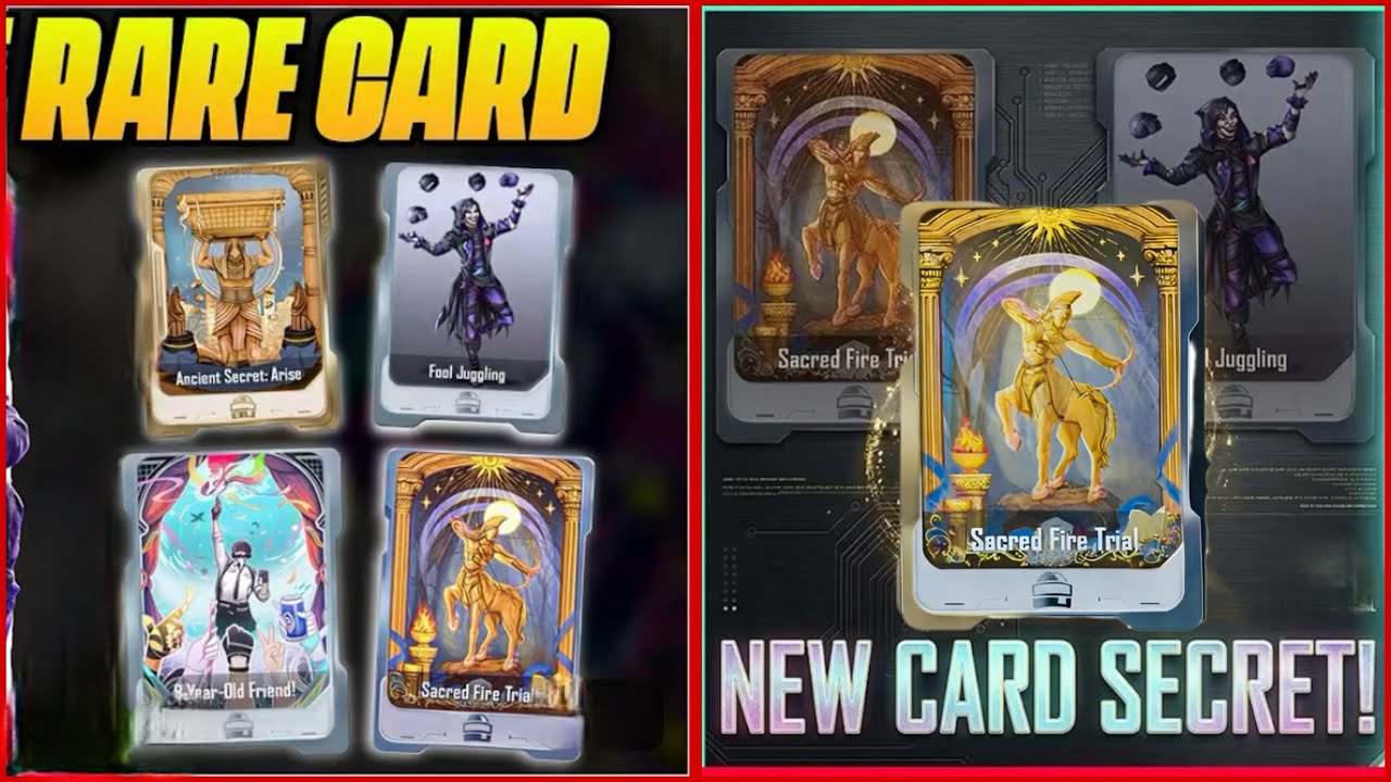 How to get all cards in bgmi ✅ Bgmi Free 4 RARE CARD EVENT 😍 Bgmi Card Collection Rewards