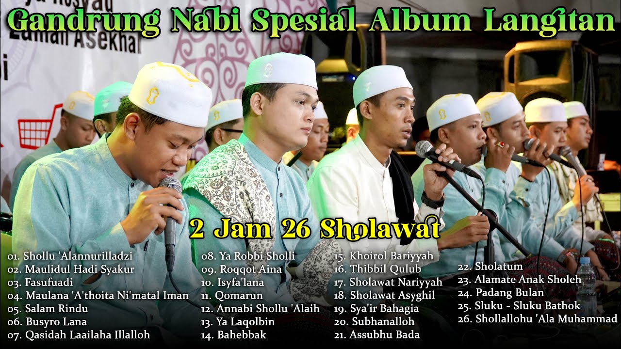 2 JAM 26 SHOLAWAT GANDRUNG NABI LIVE MENAWAN DEMPET, BANYAK LAGU BARU 😀