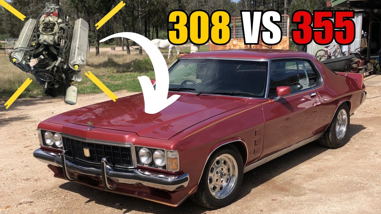 HOLDEN V8 MONARO / LE COUPE 308 VS 355 BUILT STROKER ENGINE