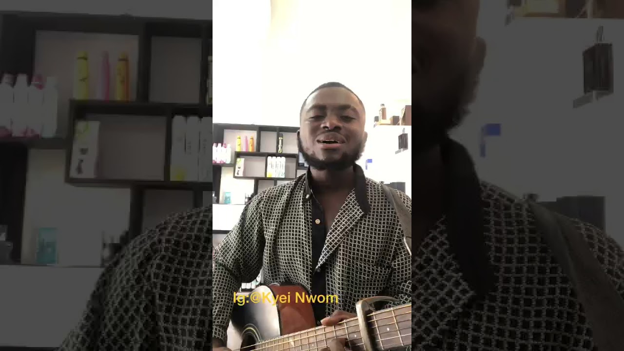 Amazing Talent !!!! 😍😍😍 Enjoy this cover of Kojo Antwi's 