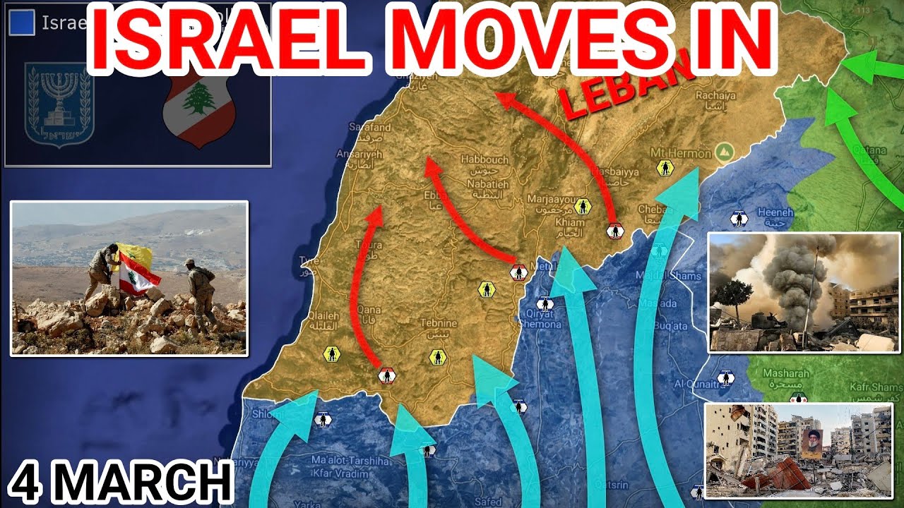 Israel Pushes Into Lebanon | Syrian Troops Deploy Near Border [5 March 2026]