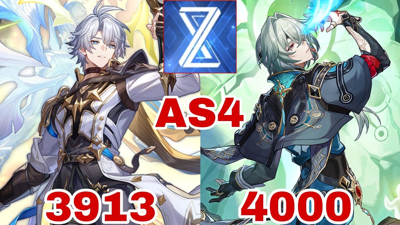 [ Honkai Star Rail ] Phainon & Anaxa Apocalyptic Shadow 4 | Version 3.7 | 3913 & 4000 Score 