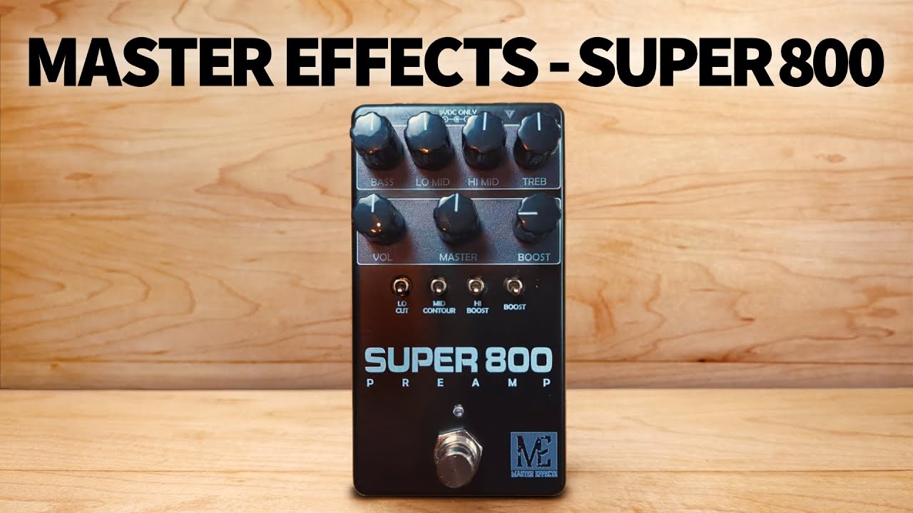 Master Effects - Super 800