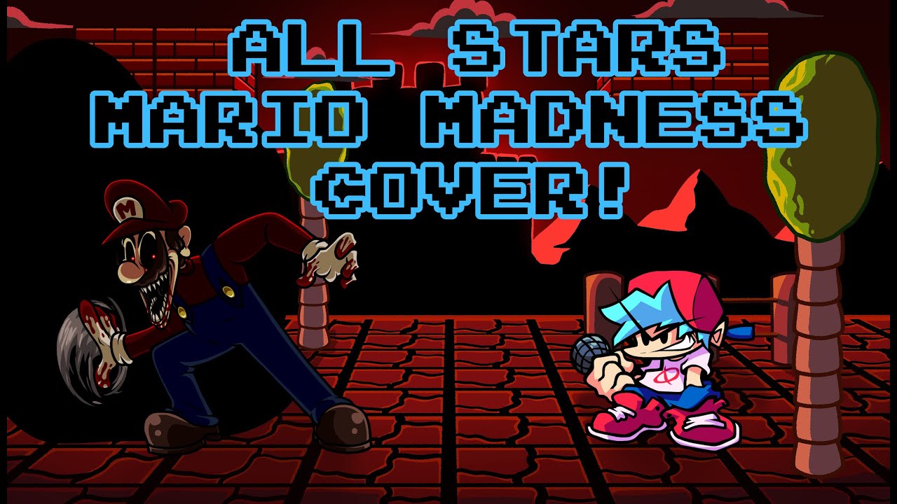 FNF ALL STARS(seek's cool deltarune mod) Mario Madness cover