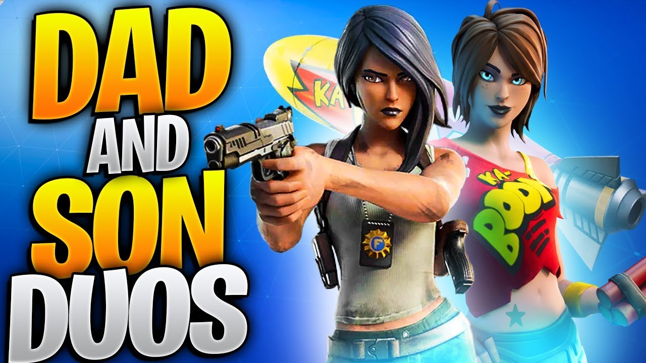 Jack Tries To Cheat!  (FORTNITE DUOS WITH MY SON JACK)