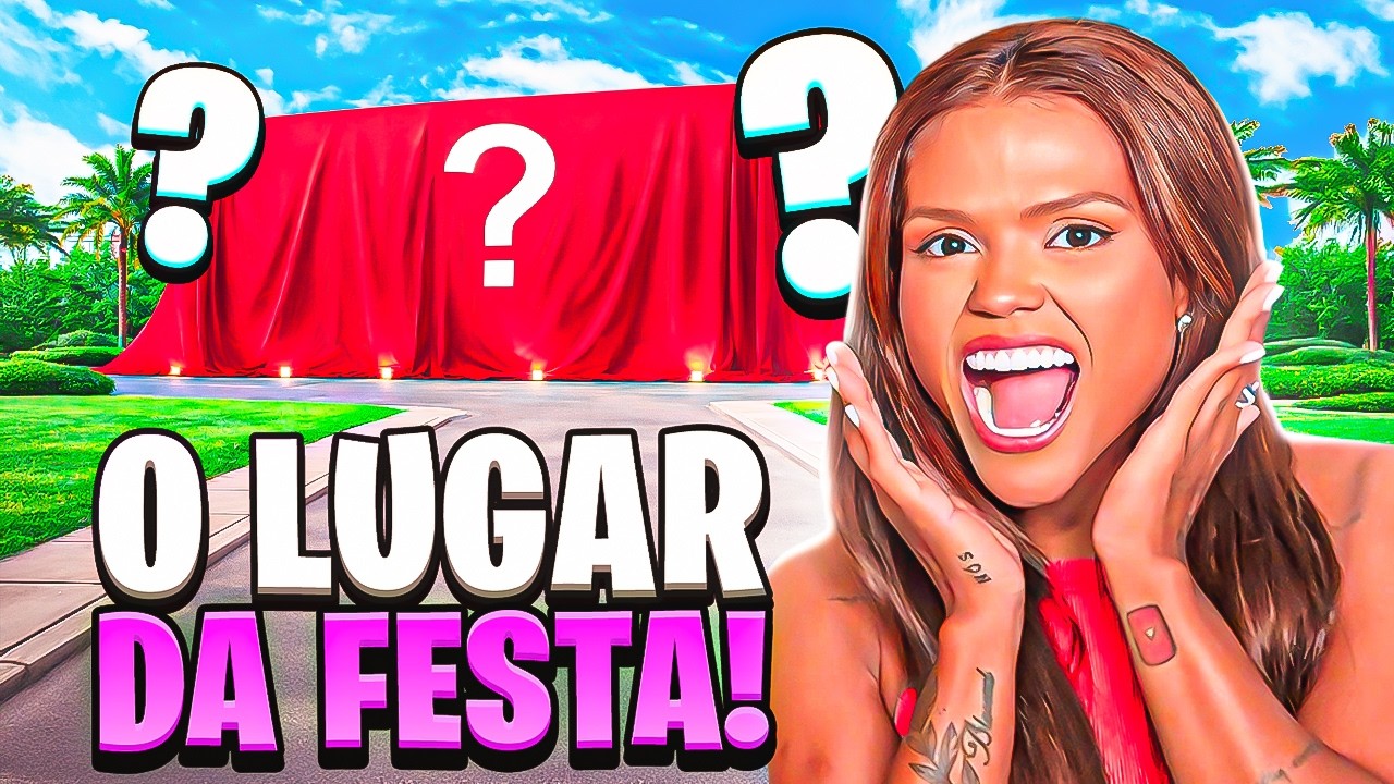 SPOILER DA MINHA FESTA, VAI SER LINDO!!!