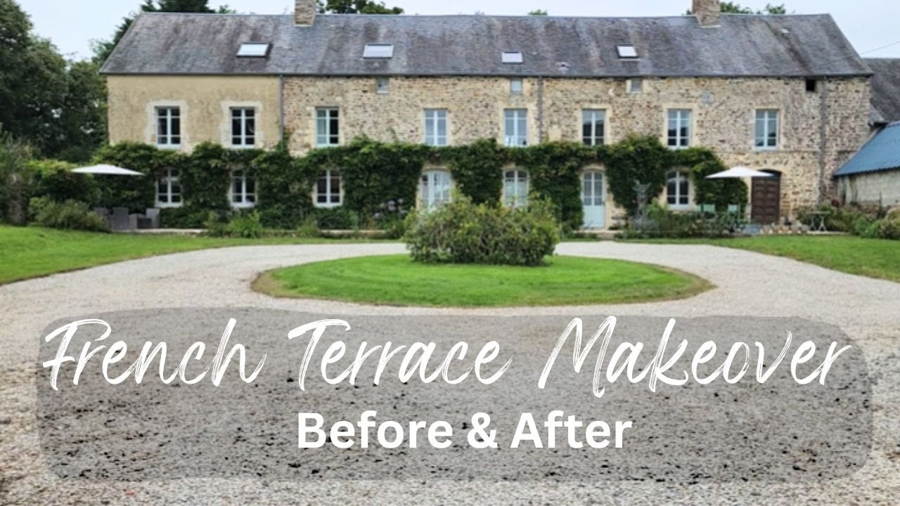 French Terrace Makeover