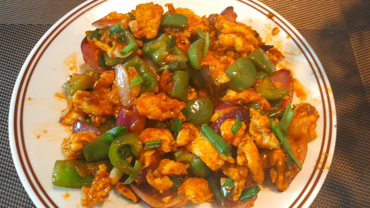 Scrambled Egg Chilli Recipe | Spicy Indo Chinese Egg Chilli
