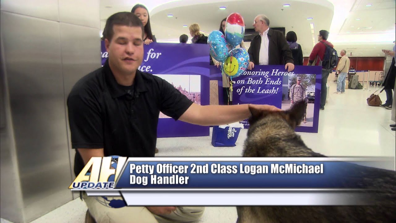 Handler Adopts Retired Military Working Dog