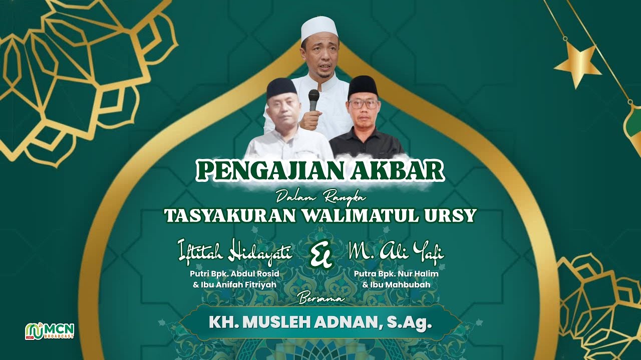🔴 (LIVE) PENGAJIAN AKBAR BERSAMA KH. MUSLEH ADNAN - SELOKGONDANG LUMAJANG