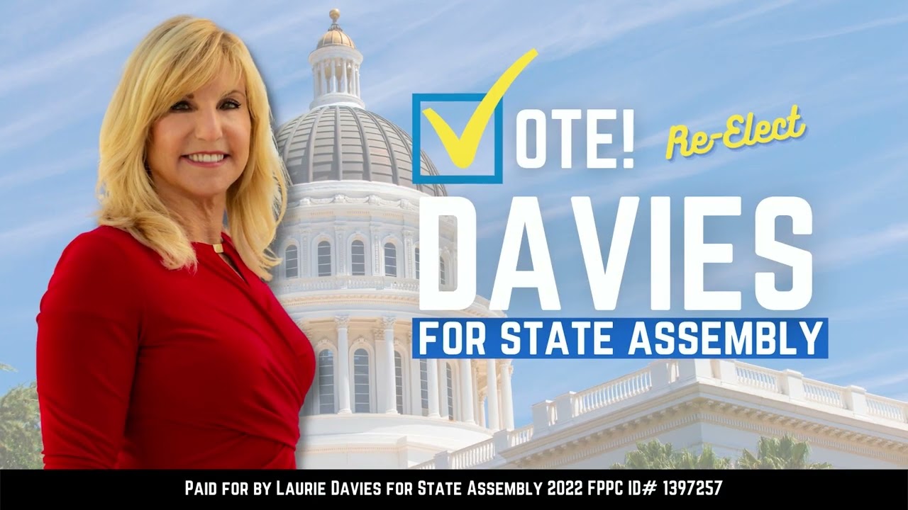 Vote to Re-Elect Laurie Davies for State Assembly!