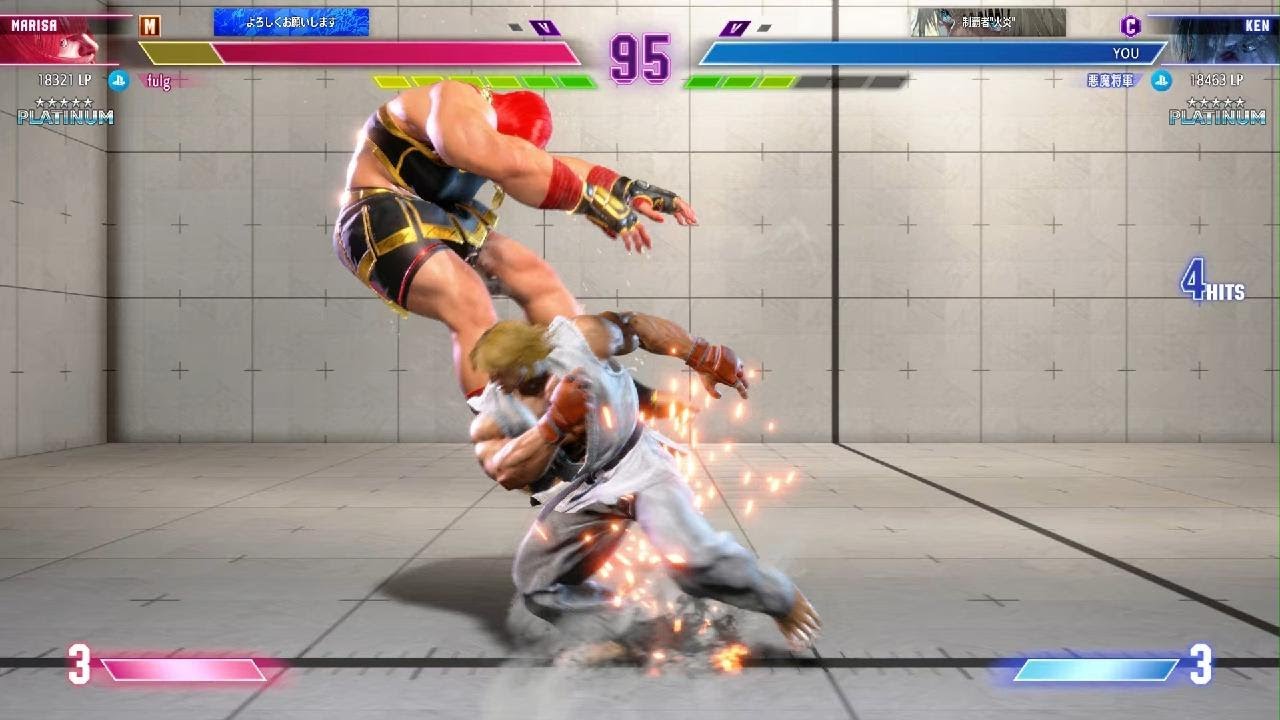 Street Fighter 6　MARISA VS KEN Ranked Match PLATINUM⭐⭐⭐⭐⭐  PS5　実況有り