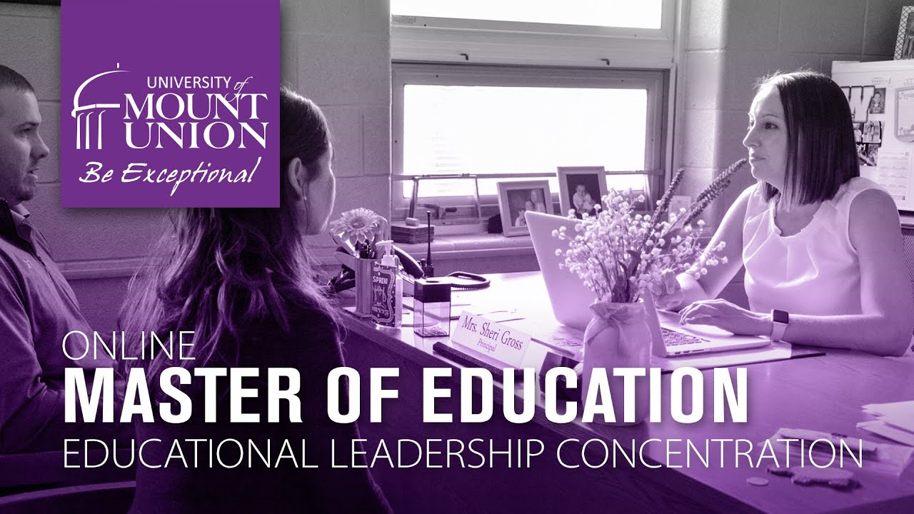 M Ed  in Educational Leadership