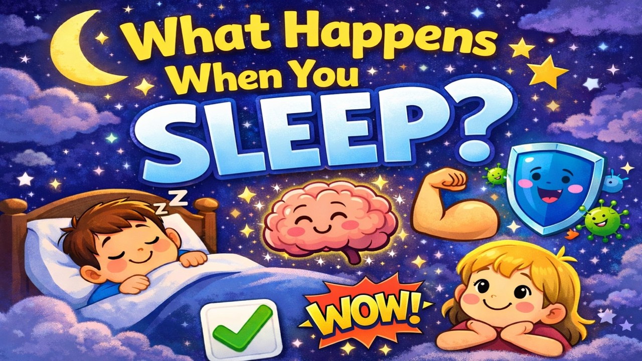 What REALLY Happens When You Sleep? | Calm Classroom Video