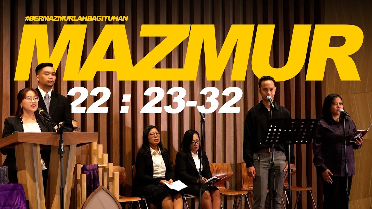 Bermazmurlah Bagi Tuhan | Mazmur 22:23-32 | Velin Zalukhu - GKI Buaran