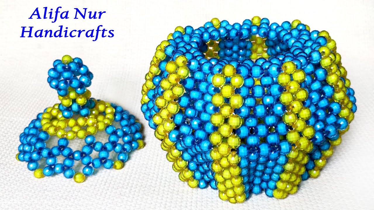 পুতির হাড়ি | পুতির জুয়েলারি বক্স | How to make beaded Jewellery Box | DIY | Full Tutorial