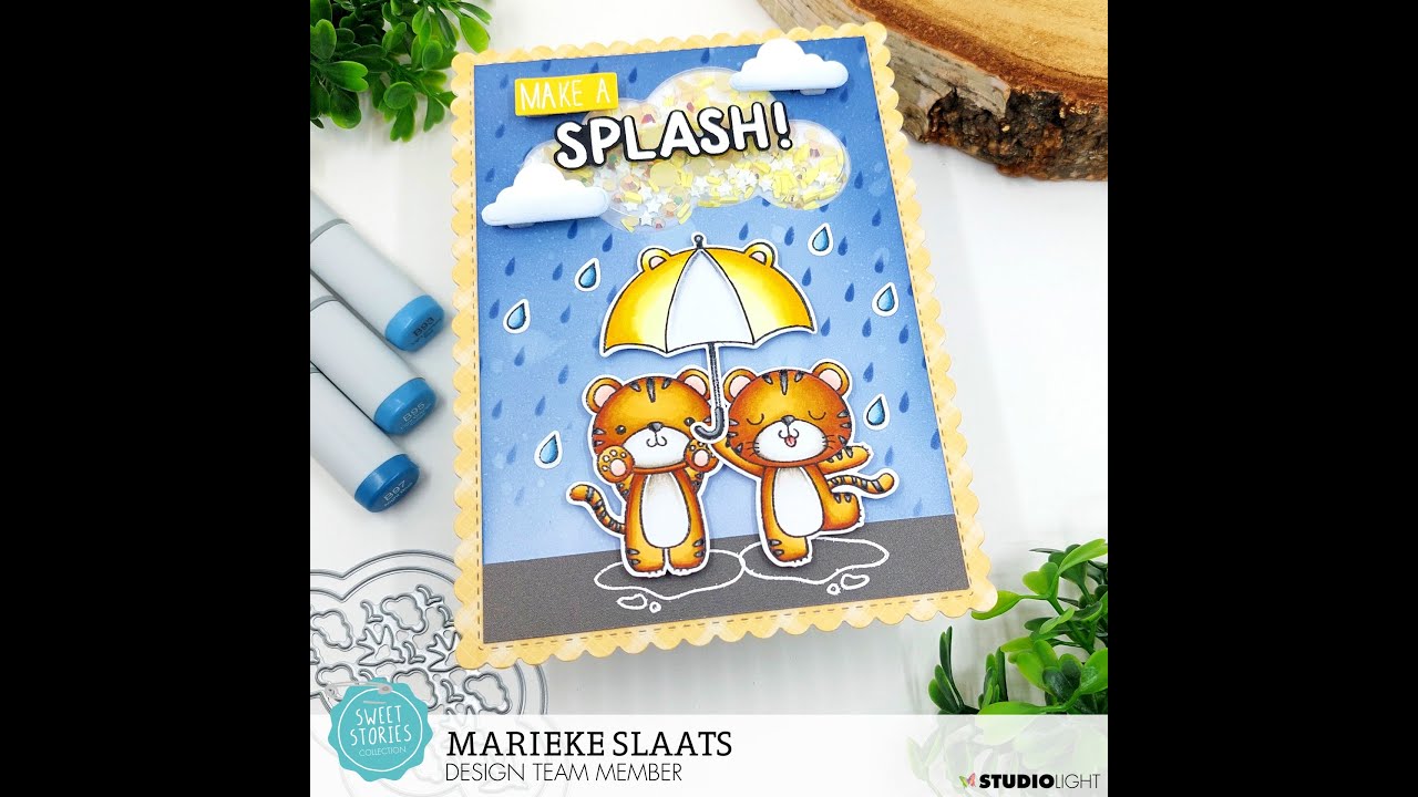 Studio Light - Sweet Stories Shaker Card Tutorial