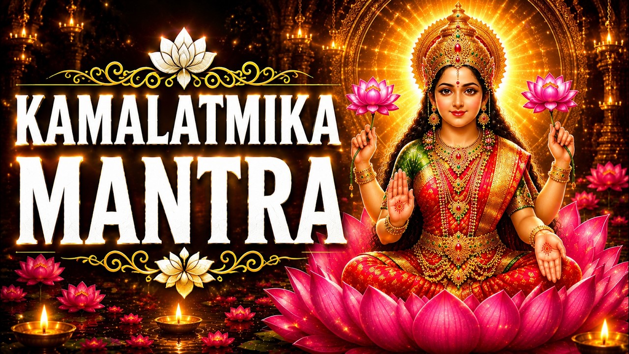 कमलात्मिका | Kamalatmika Mantra for Wealth & Money | Tantric Laxmi Mantra | 21 Minutes Daily | DBS