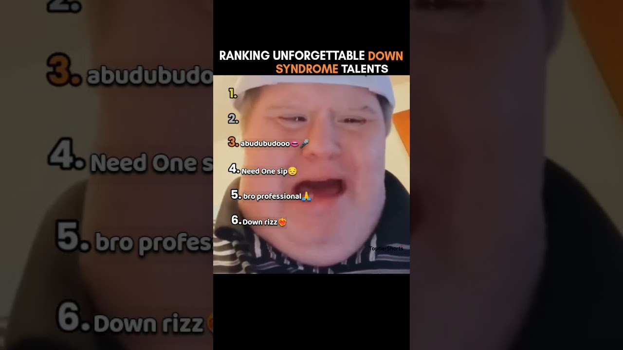 Ranking unforgettable down syndrome talents #viral #funny #shortvideos #trending