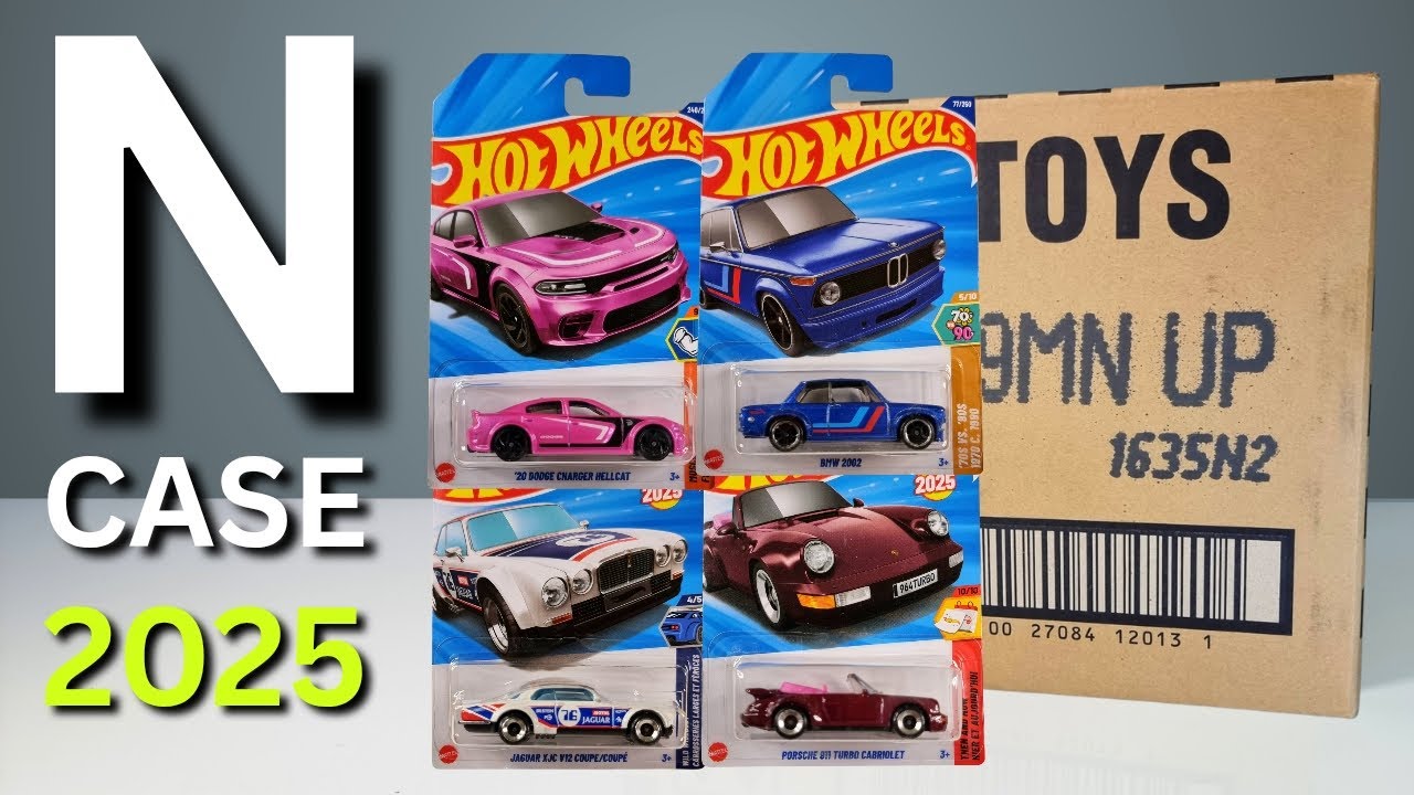 Unboxing Hot Wheels 2025 - N Case!