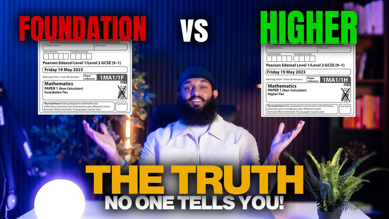 Foundation vs Higher GCSE The TRUTH No One Tells You!