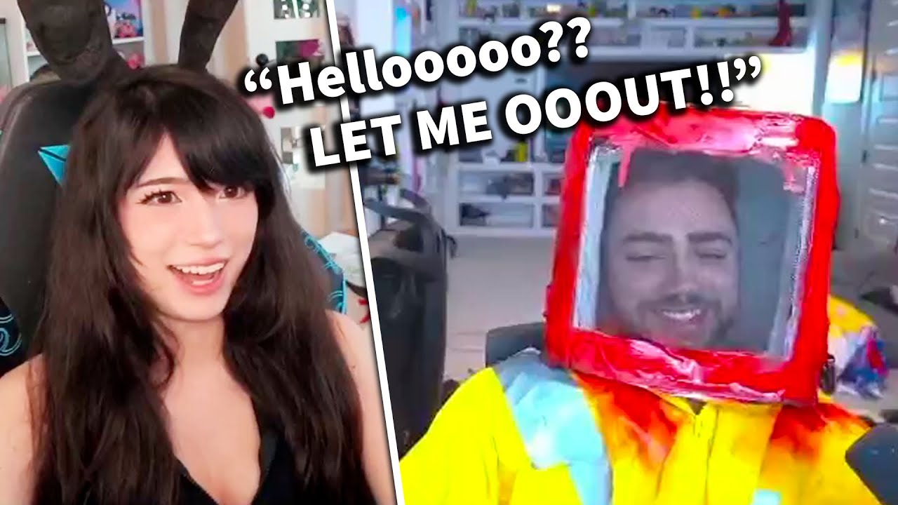 Mizkif locks up Emiru in his House