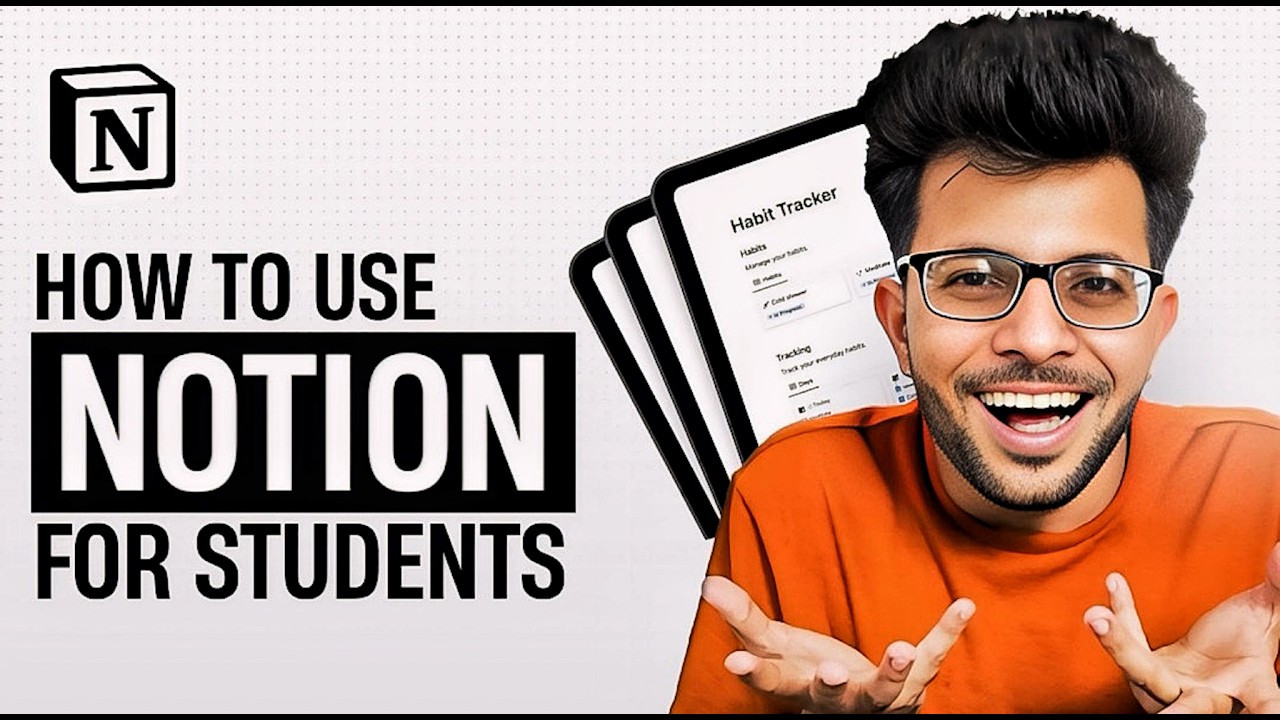 How to Use Notion for Beginners  [ Student Edition with Free Templates ] 👨‍💻✅
