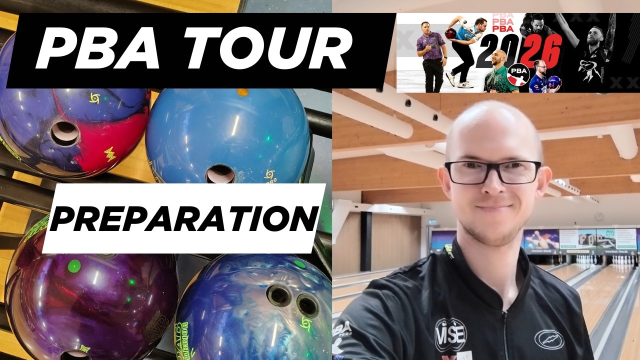I drilled a fresh arsenal for the PBA Tour!