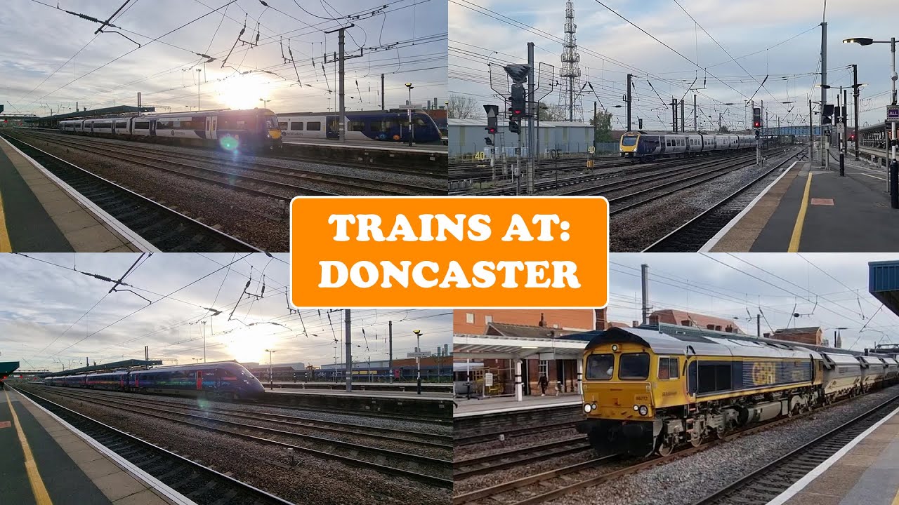 Trains at Doncaster (31/10/22)