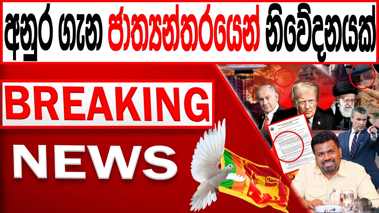 අනුර ගැන ජාත්‍යන්තරයෙන් නිවේදනයක් BREAKING NEWS |Channel 4