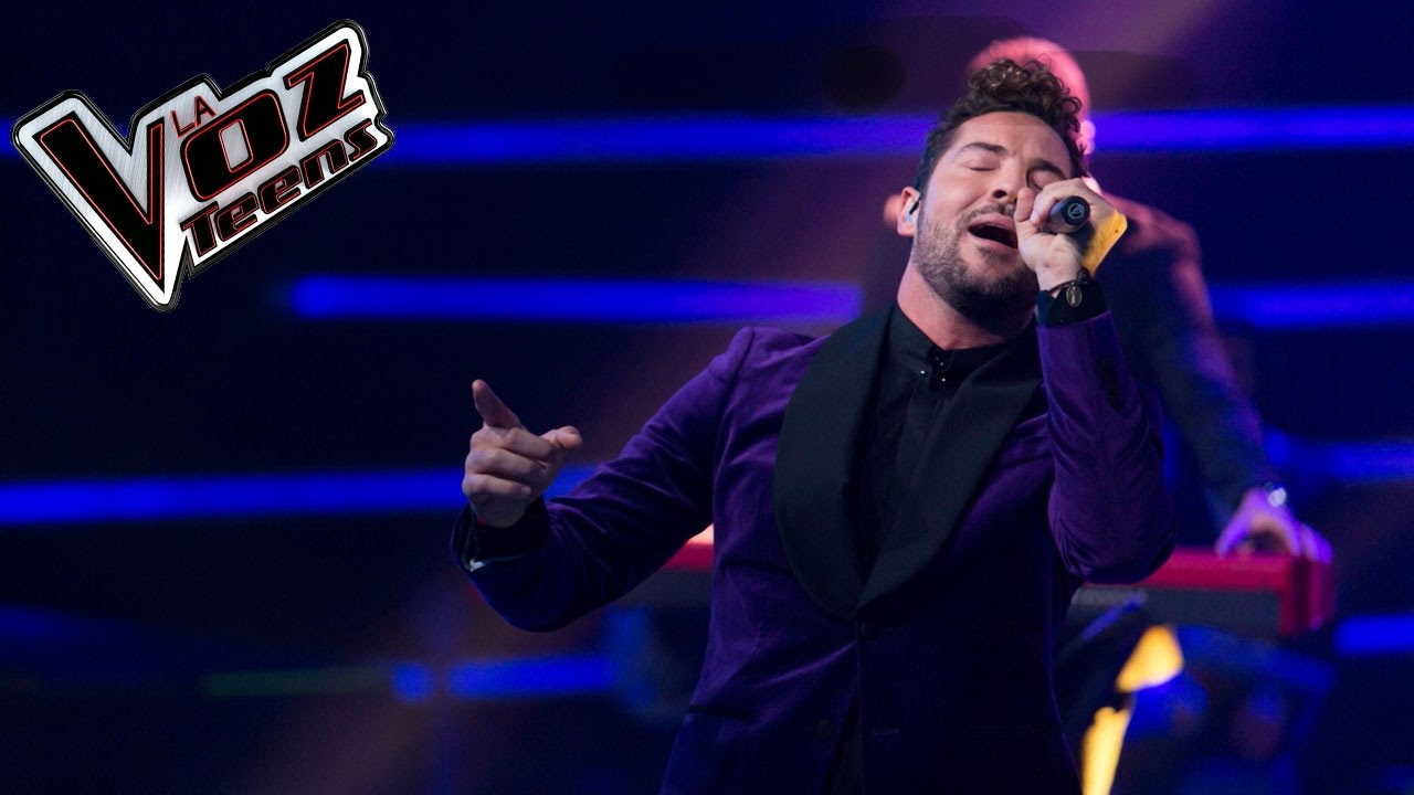 David Bisbal canta ‘Antes que no’ | Final | La Voz Teens Colombia 2016