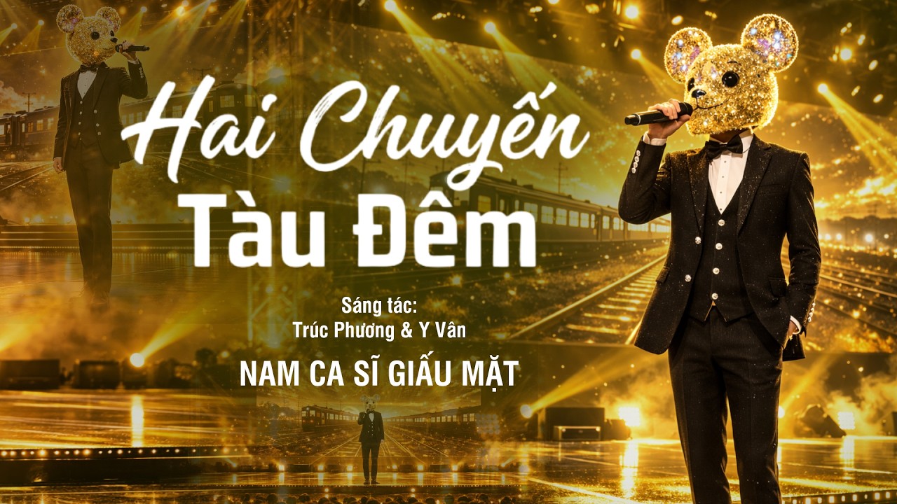 Hai Chuyến Tàu Đêm - Nam Ca Sĩ Giấu Mặt | Tình Khúc Bolero Phối Mới Kết Hợp Với Giọng Ca Cực Độc Lạ