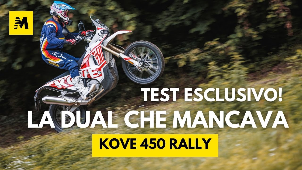 KOVE 450 Rally TEST ESCLUSIVO: è la DUAL che mancava!