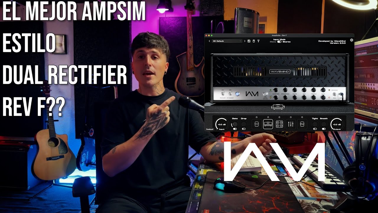 Rev.F Suite de Wavemind | La mejor emulación del Dual Rectifier para Home Studio? 