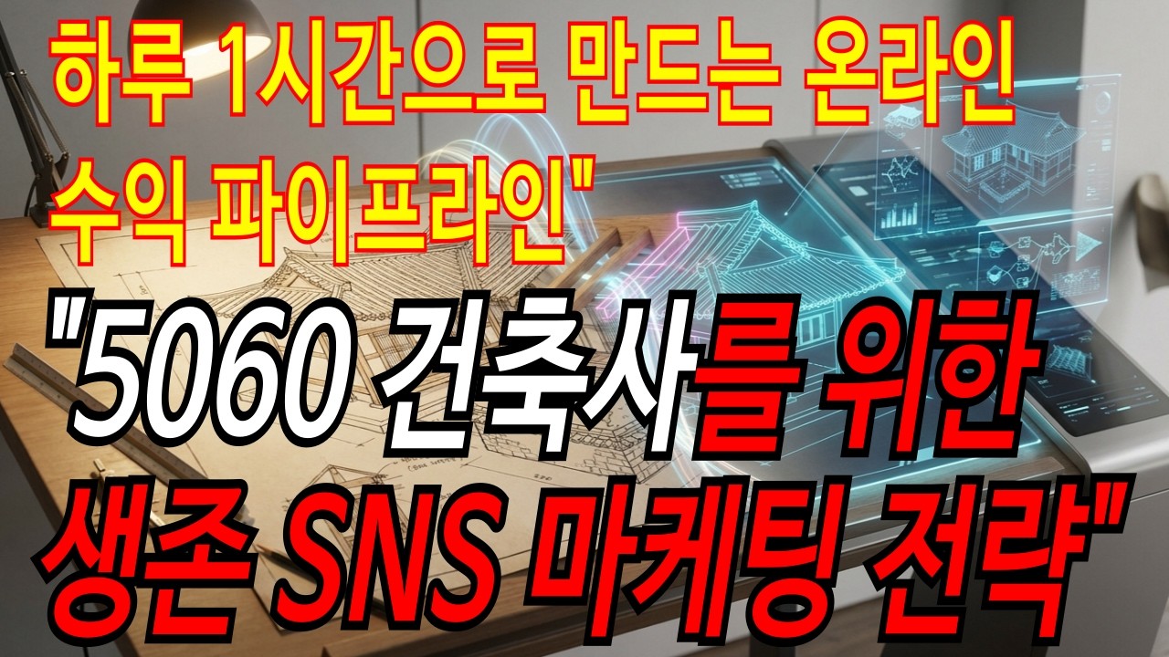 은퇴 없는 건축사의 디지털 수익 설계 : 20년 경험을 온라인 자산으로 전환하는 법  [ 오디오북 / AI 성우 ]