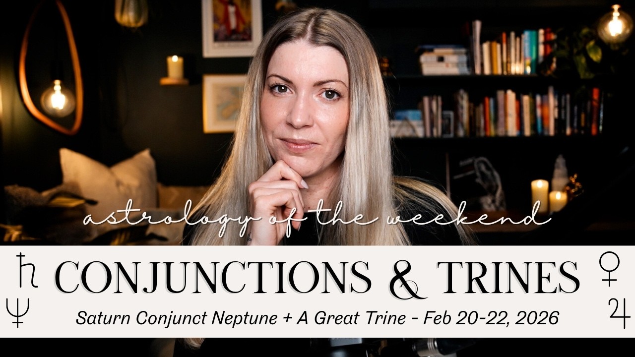 Saturn Conjunct Neptune + A Great Trine ⚖️ Feb 20-22