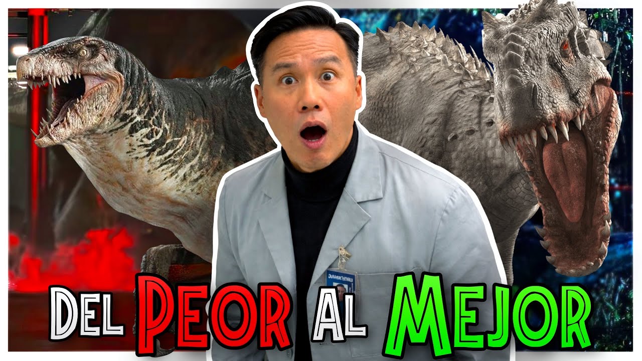 los HÍBRIDOS de Jurassic: del PEOR al MEJOR🦖