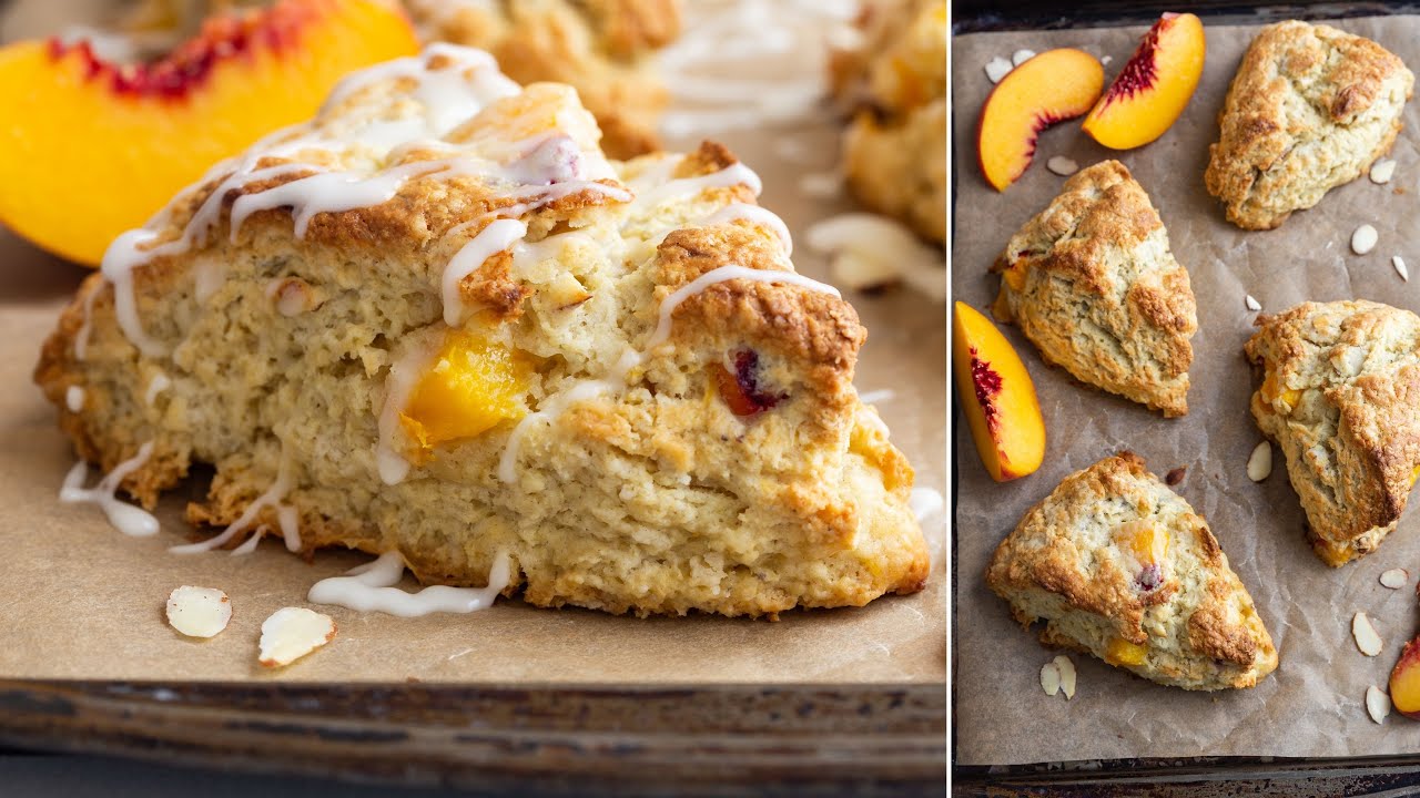 Peach Scones