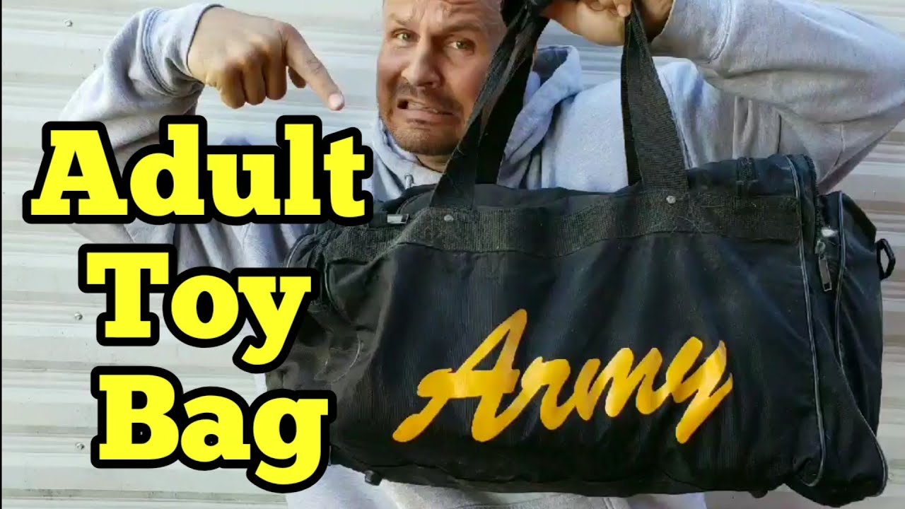 FOUND KINKY TOY BAG I Bought An Abandoned Storage Unit Locker / Opening Mystery Boxes Storage Wars