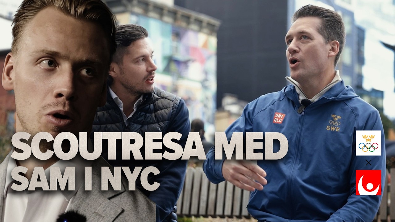 Följer med Sam på Scoutresa till NYC - Road to OS - avs 1.