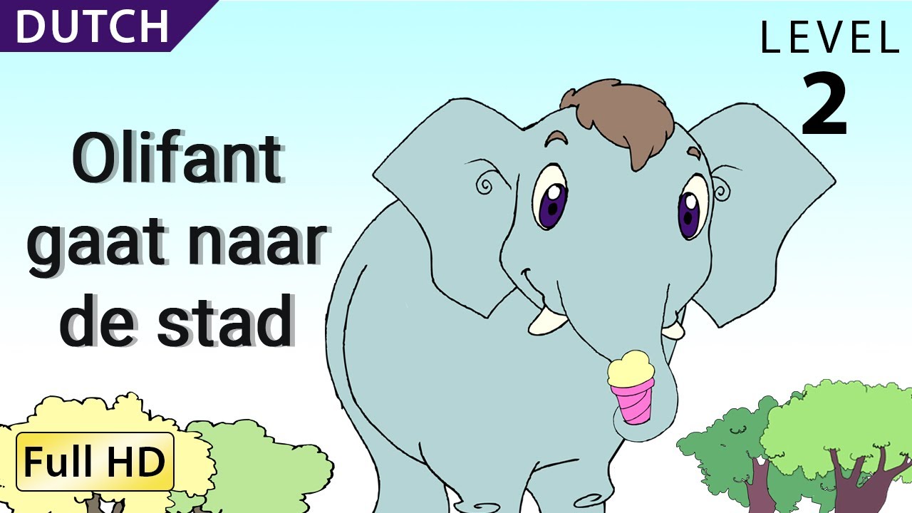 Rosa Goes to the City: Learn Dutch with subtitles - Story for Children 